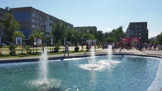 Город Саяногорск, Республика Хакасия. Фото из архива пресс-службы компании РУСАЛ